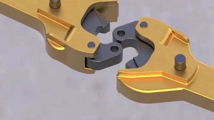 车钩作用竟然这么大？是我孤陋寡闻了！地铁三维动画｜三维动画仿真